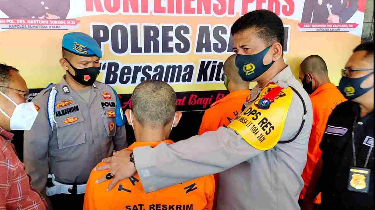 Ayah Badau, Empat Tahun Lampiaskan Nafsu Kepada Anak Kandung di Mandoge Asahan