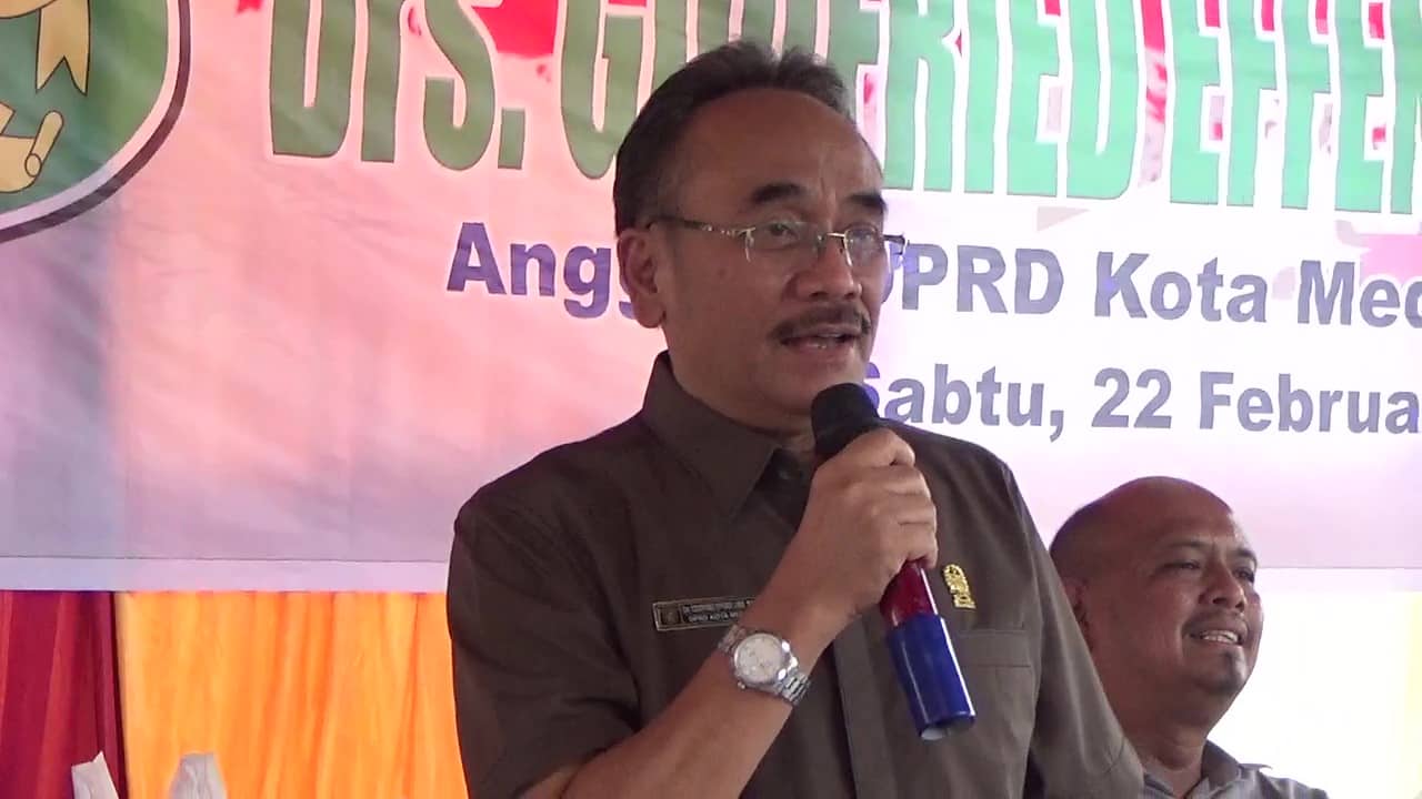 Drs Godfried Effendi Lubis, MM (kedannews.com/Foto: Ist).